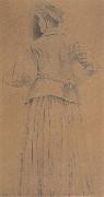 Fernand Khnopff, Study For Memories
